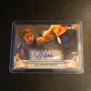 #132/179 Julianna Pena Auto Card Autograph Card 2016 Topps UFC Knockout