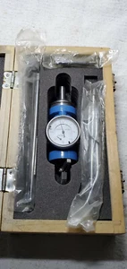 MILLING MACHINE .0005 AXIS OFFSET CENTERING DIAL INDICATOR SET IN WOOD BOX - Picture 1 of 11