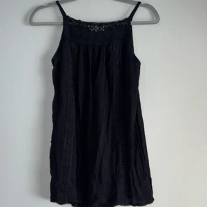 Maurices Crochet Trim High Neck Cami/Tank - Picture 1 of 7