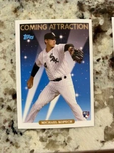 Topps TBT 93 2019 Coming Attraction Set 14 tarjetas de novato White Sox Michael Kopech - Imagen 1 de 1