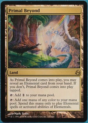 Primal Beyond Morningtide NM Land Rare MAGIC MTG CARD (ID# 308517) ABUGames - Image 1 of 2