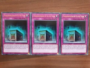 3x Yu-Gi-Oh! MAGO-DE089 Tumbas de faraones en el valle de los muertos raro casi nuevo 1ª edición - Imagen 1 de 1