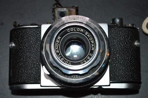 Voigtlander Vitomatic I ? w/50mm f/2.8 Color-Skopar Lens  | for parts - Picture 1 of 15