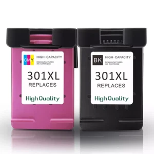 301XL Ink Cartridges Fits For HP Deskjet 1000 1010 1050 2544 2545 3000 3050 - Picture 1 of 1