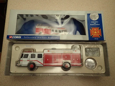  Ltd Edn Corgi Classics Fire Rescue 1:50 52206 E-One Rescue Baltimore Untouched - Image 1 of 4