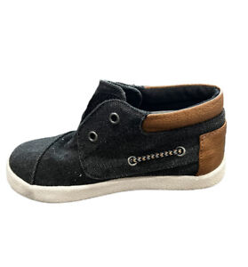 TOMS Toddler Boys Shoes Bimini High Top Sneakers Casual  - Black - Size 10