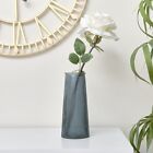 Tall Blue Glass Vase home decor home accessories flower vase glassware