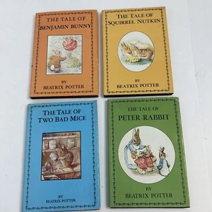 Children's Favorites 4-Volume Box Set by Beatrix Potter Peter Rabbit HC/DJ - Picture 1 of 8