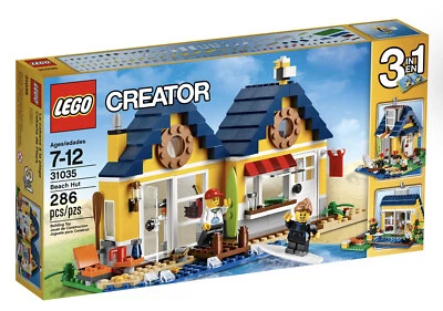 LEGO Creator - Beach Hut - 31035 - Pre-Funned - 286 Pcs - Complete - Image 1 of 4