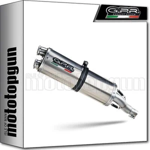 exhaust stainless steel gpr for bmw r 1200 gs -adventure 2014 14 2015 15 2016 16 - Picture 1 of 3