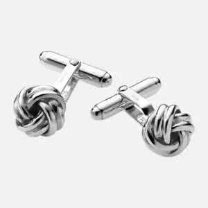 CARRS - Gemelli celtici con nodo in argento sterling - Foto 1 di 2