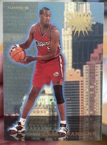 1993-94 Fleer Tower Of Power Insert Danny Manning #14 Los Angeles Clippers - Picture 1 of 2