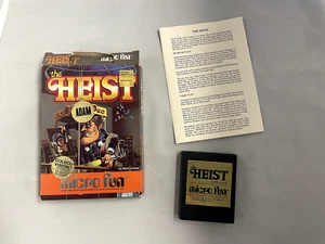 The Heist Colecovision 1983 Coleco Micro Fun Game Complete Box CIB Manual - Picture 1 of 10