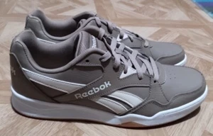 Reebok Classic Glide Leather Sneakers Men's 11.5 Dark Khaki Brown Brand New - Picture 1 of 6