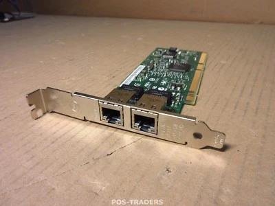 HP 3COM 313586-001 NC7170 Dual Port Gigabit Ethernet NIC 1000Base-T PCI-X - Bild 1 von 3