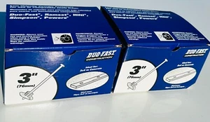 Lots of 2-Duo-fast Construction 3" fasteners for concrete 100QTY in each #78865 - Picture 1 of 2