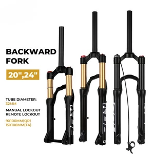 Bicycle Suspension Air Fork for 20/24In Lightweight Oil Air Shock 100mm Travel - Picture 1 of 32