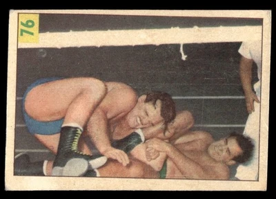 1955 Parkhurst Wrestling #76 Lou Thesz VG/EX Foto 1 de 2