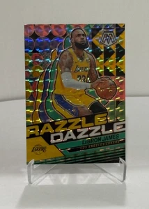 Case Hit SSP! LeBron James 2023-24 Panini Mosaic RAZZLE DAZZLE Mosaic Prizm SSP - Picture 1 of 2