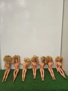 Vtg Lot of 6 1966 Barbie Dolls Mattel - Picture 1 of 16