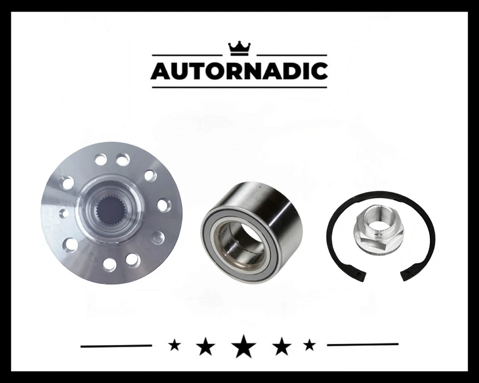 KIT DE CUBO E ROLAMENTO DE RODA DIANTEIRA PARA MERCEDES-BENZ ML450 ML63 AMG R63 AMG - Imagem 1 de 2