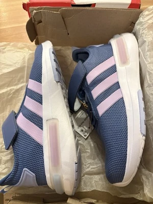 Adidas Racer TR23 Azul Lila Informal Zapatos para Correr Tenis IG4918 Juvenil Talla 3 Foto 1 de 4