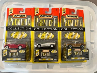 Matchbox Premier Collection Lot  of 3 Limited Edition Cars. Jaguar/Lamborghini  - Изображение 1 из 4