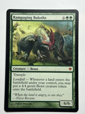 Rampaging Baloths Zendikar 178 Regular MTG Card LP-NM - Image 1 of 2