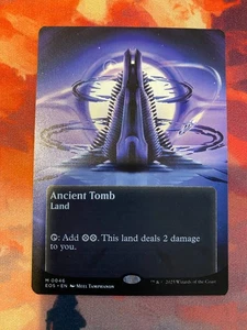 MTG Edge of Eternities Ancient Tomb Borderless - Picture 1 of 1
