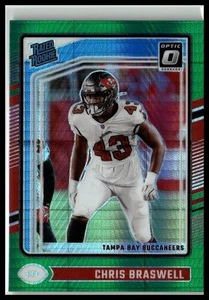 2024 Donruss Optic #220 Chris Braswell Green Hyper - Picture 1 of 2