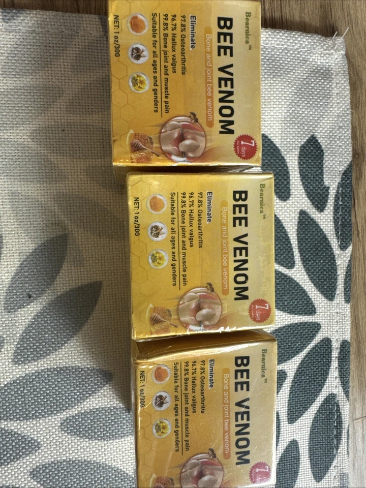 MARKENLOS Bienengift Creme 3x30g Neu