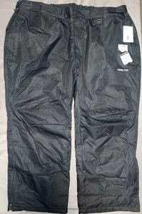 Pantalones de nieve Arctix Essential para hombre talla 4XL (52-54 W X 30L) - negros NUEVO aislados - Imagen 1 de 9