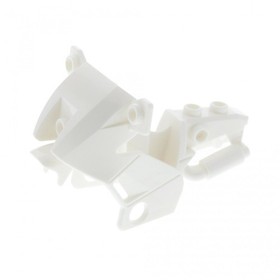 1x Lego Motorcycle City Fairing White Housing 60041 7744 89536 52035