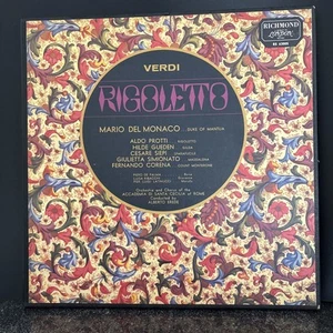 VERDI Rigoletto-Mario Del Monaco: Alberto Erede (Vinyl 3LP Box) RS63005 EX - Picture 1 of 4