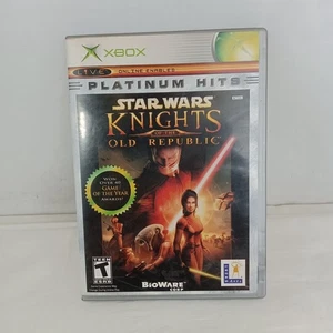 Star Wars Knights of the Old Republic (Xbox) Plat Hits CIB Complete W/ Reg Card - Picture 1 of 3