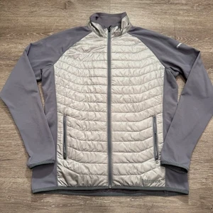 Marmot Jacket Mens Large Gray Variant Quilted Snow Nylon Full Zip Outdoor Puffer - Picture 1 of 13