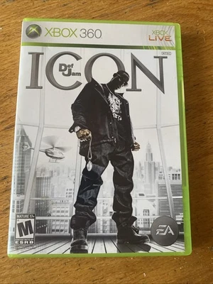Def Jam: Icon (Microsoft Xbox 360, 2007) Complete Very Good Condition - Image 1 of 4