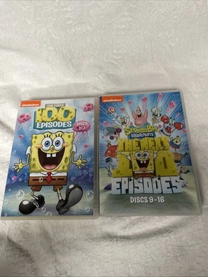 SpongeBob SquarePants 1st 100 Episodes Discs 1-7 & Next 100 Episode Discs 9-16 - Image 1 of 4