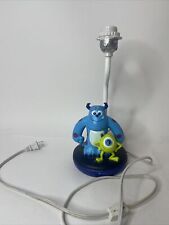 Disney Table Lamp, Monsters Inc MIKE & SULLY lamp Minor Damage