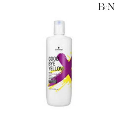 Schwarzkopf GOOD BYE YELLOW pH 4.5 Neutralizing Wash Shampoo 1000ml  - Image 1 of 4