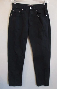 Black Big Star Digger Button Fly Jeans EU Size 42 US 12 ~ 30 X 31 ~ 11" Rise - Picture 1 of 7