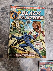 Jungle Action #6 Marvel Comics 1973 Black Panther 1st appearance Kill- Monger