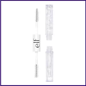 e.l.f. Mascara trasparente sopracciglia e ciglia gel trasparente spazzolabile bifacciale per sopracciglia curata - Foto 1 di 6