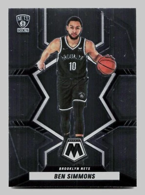 2021-22 Panini Mosaic Ben Simmons ##9 - Image 1 of 2