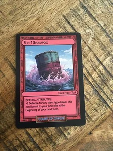 Divorced Dads Court of Chaos 3 In 1 Shampoo Tool Card - Picture 1 of 2