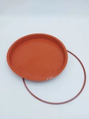 Molde de silicona Silikomart Crostata Ø280 H30 mm - Made in Italy, libre de BPA - Imagen 1 de 4