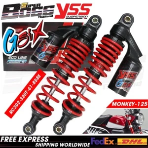 YSS G-SIX Shock Red/Black/Black 320mm. For HONDA SUPER CUB 125, MONKEY125 - Picture 1 of 7