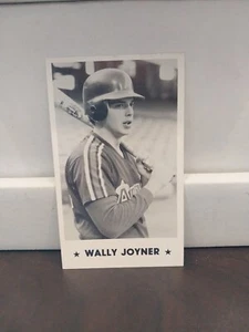 WALLY JOYNER 1987 Rob Broder Action Superstars 3" X 5" Baseball Card - Picture 1 of 2