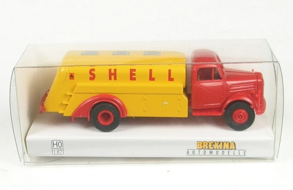 Borgward B 4500 Camion Cisterna Shell 1:87 BREKINA - Immagine 1 di 1