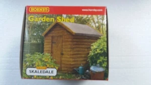 Hornby Skaledale OO Gauge - Garden Shed - R8576 (Boxed) - Foto 1 di 4